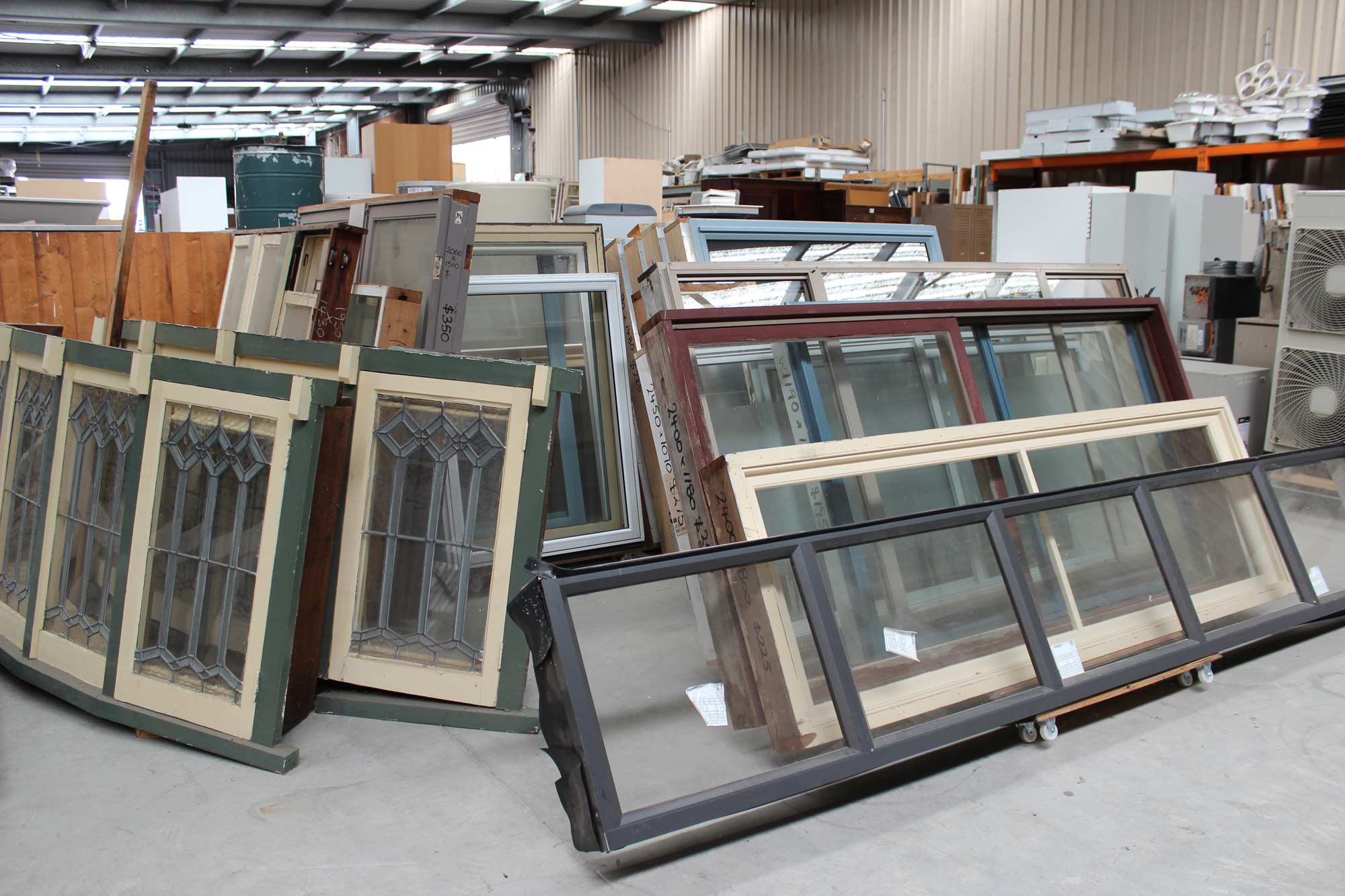 reclaimed doors and windows