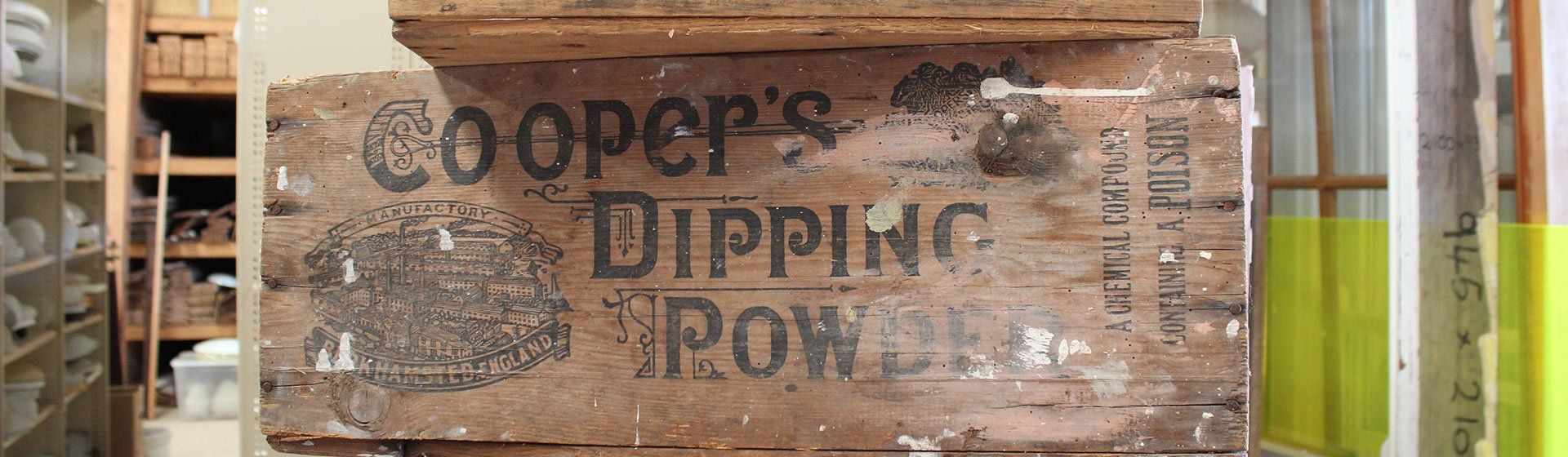 antique wooden box