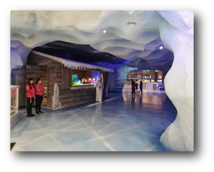 Hütte Eiswelt