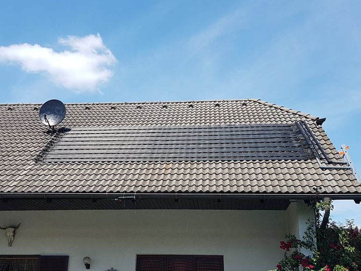Solaranlage am Dach