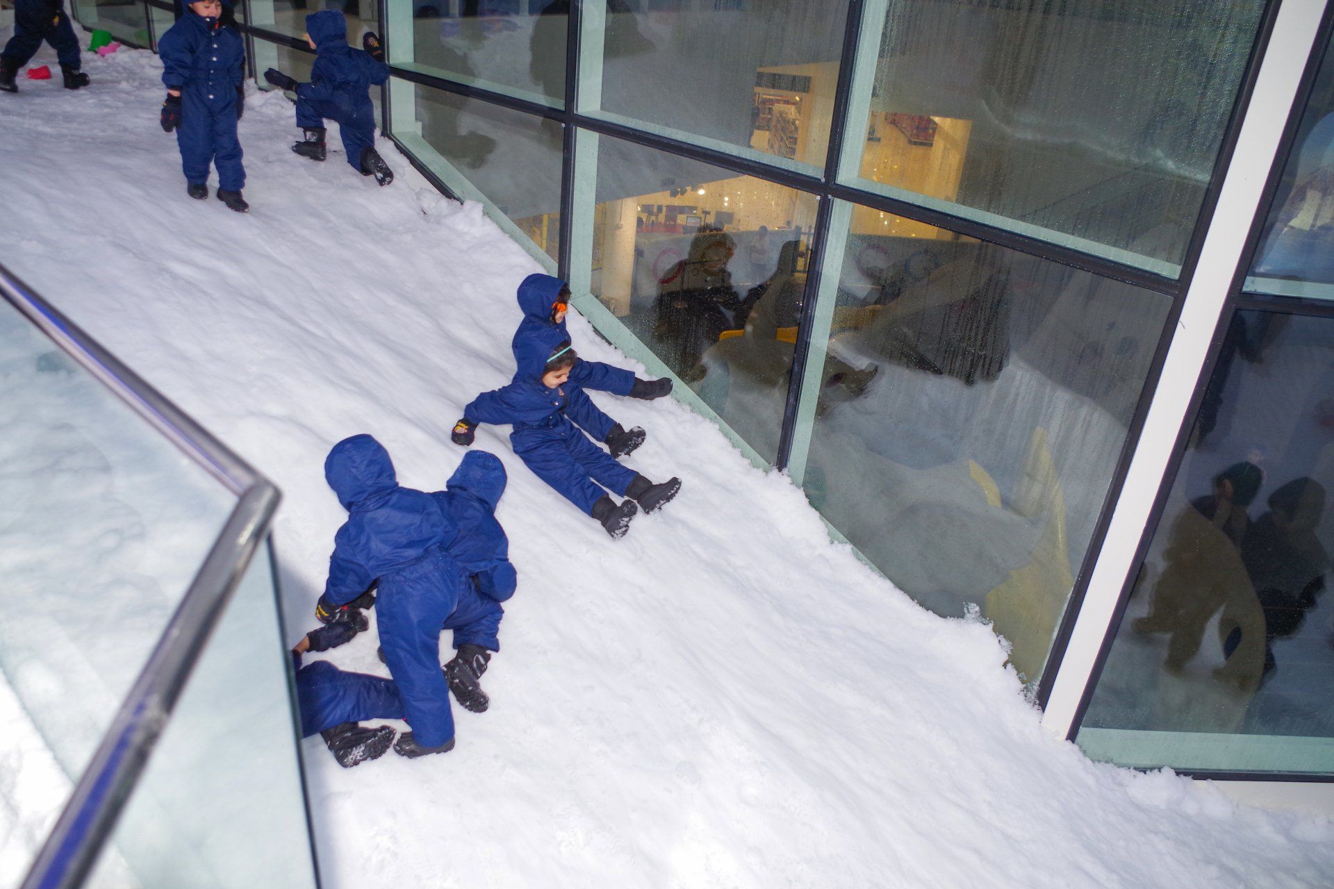 spielen im Schnee