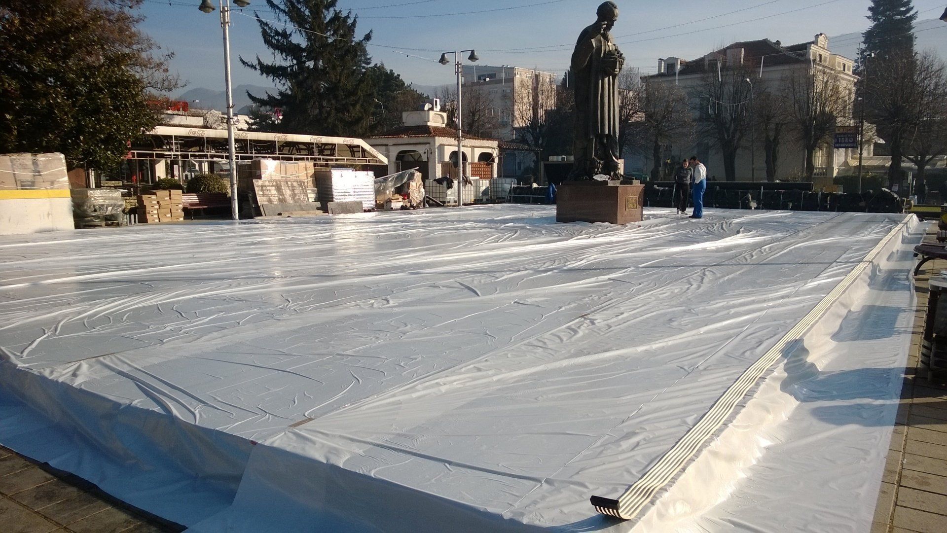 EPDM Ice Floor