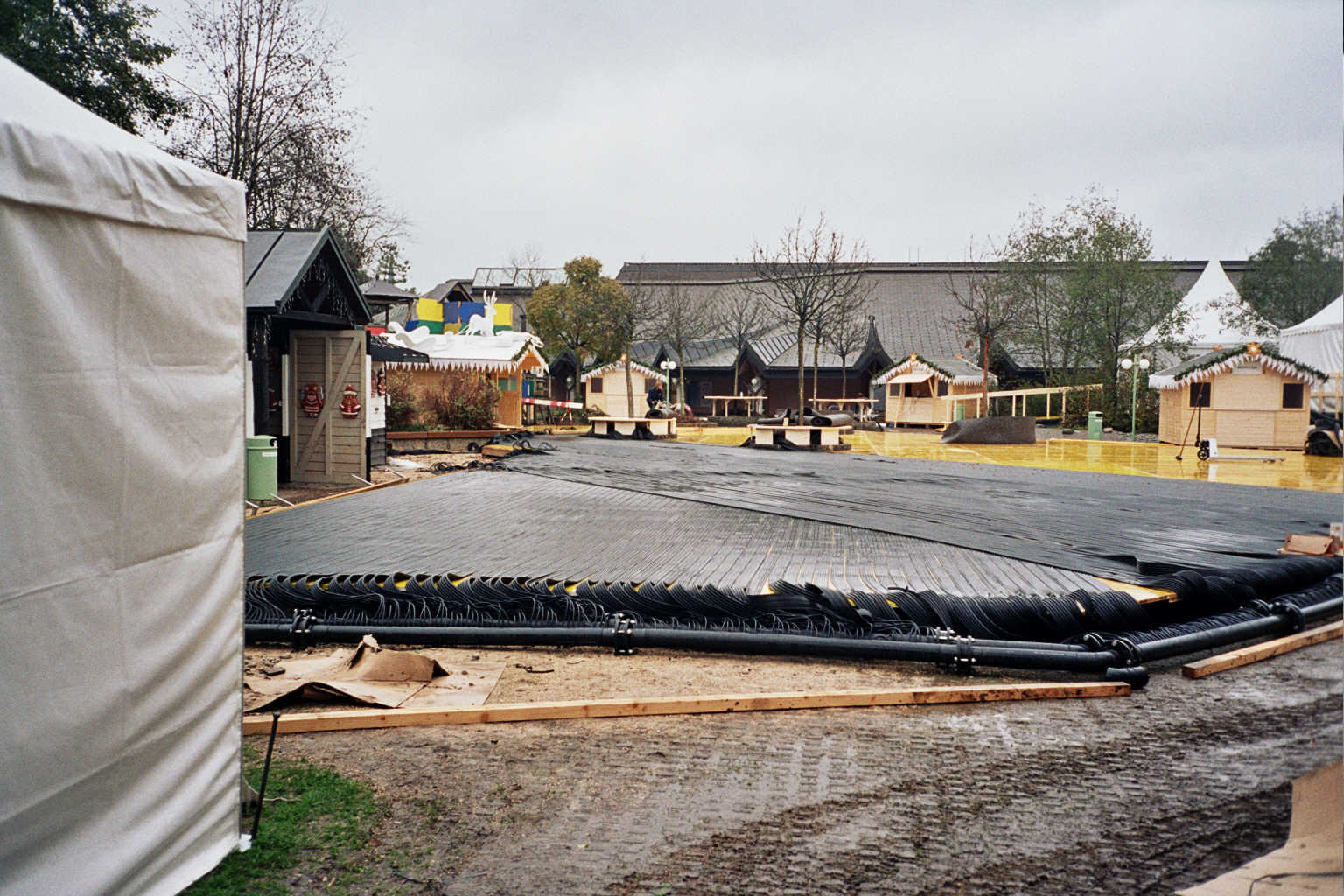 Montage EPDM Matten
