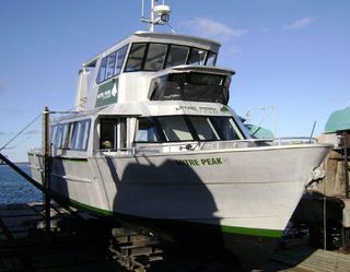 boat with new window glazing