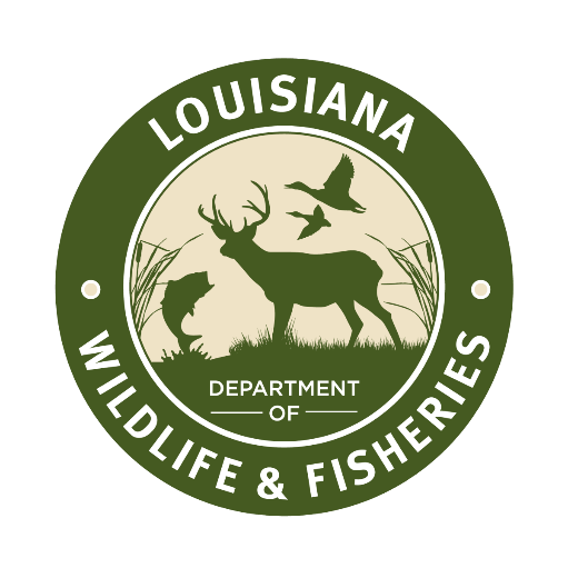 Lousiana Wildlife and Fisheries Logo