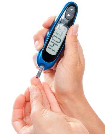 checking blood sugar level