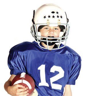 boy football player