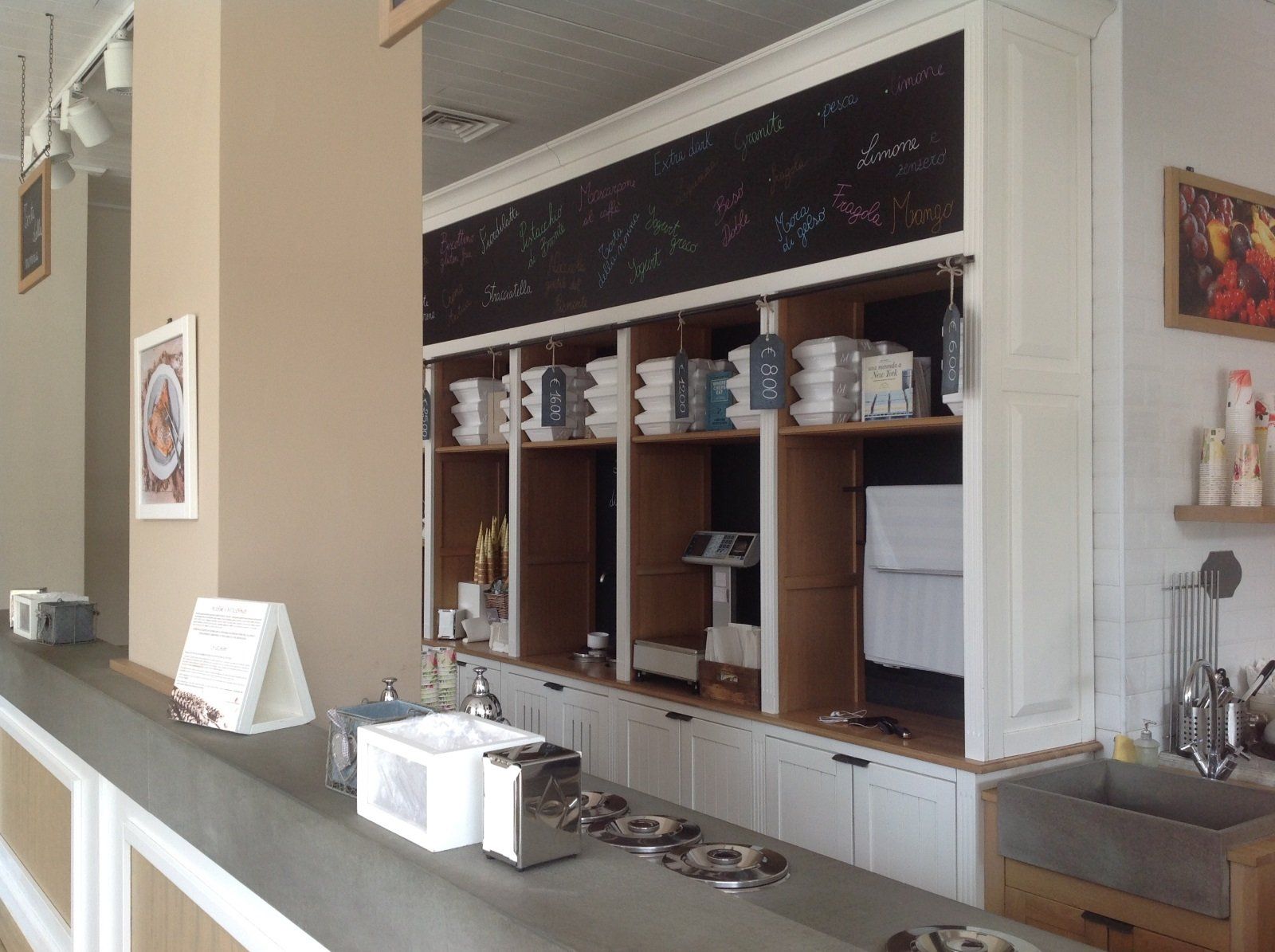 Banco della gelateria