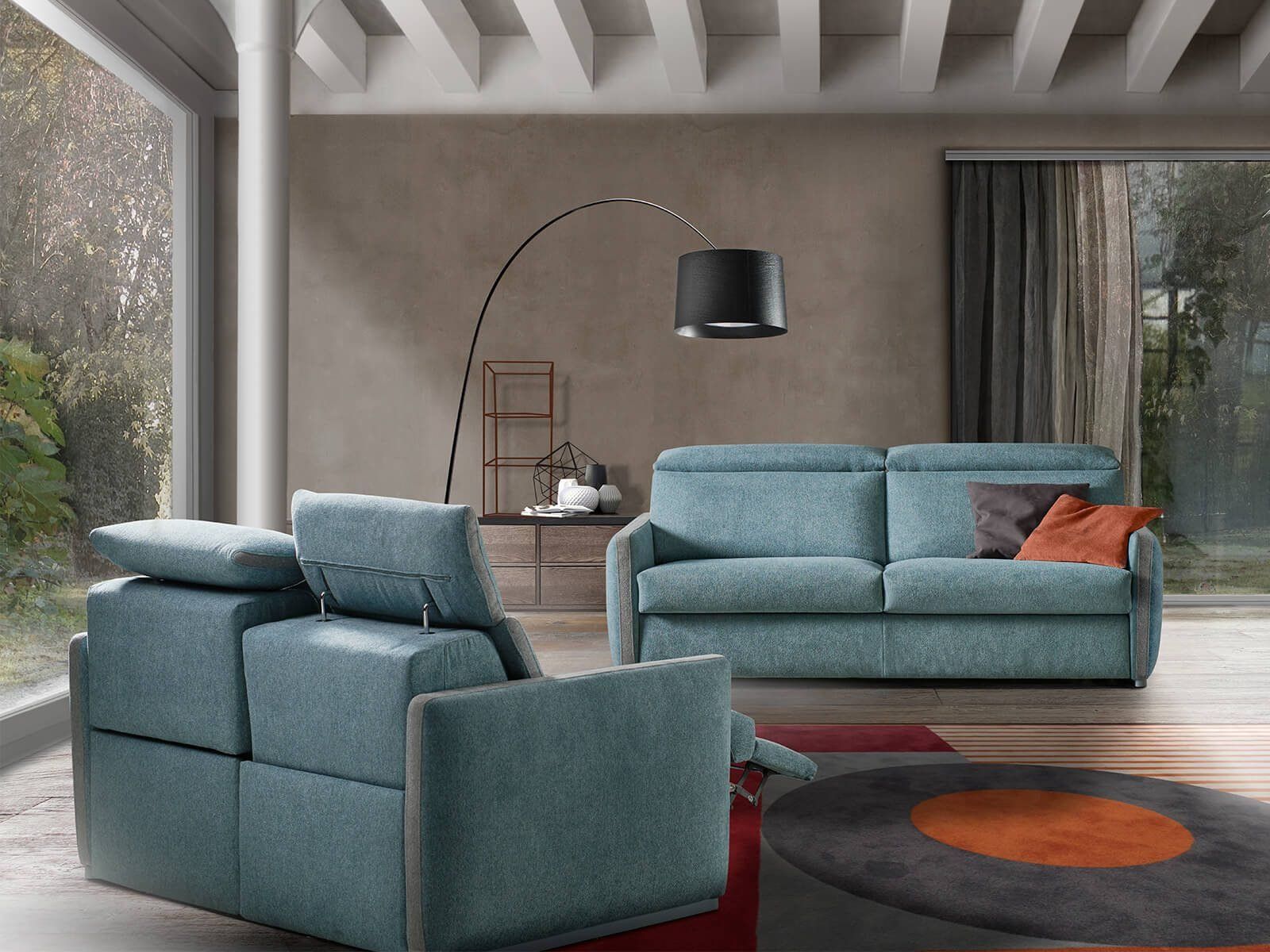 Divani azzurri