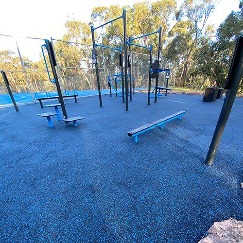 Public and Community Spaces - Wet Pour Rubber - Community