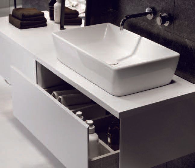 Modern bathroom basin