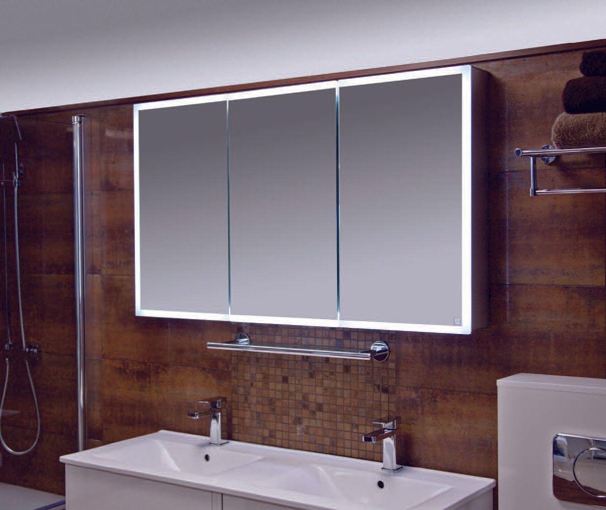 Duel wash basins