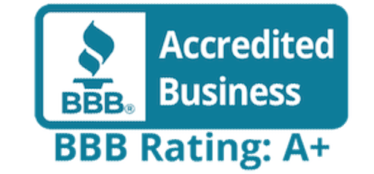 Better Business Bureau accredited business with A+ rating. Click to go to BBB profile