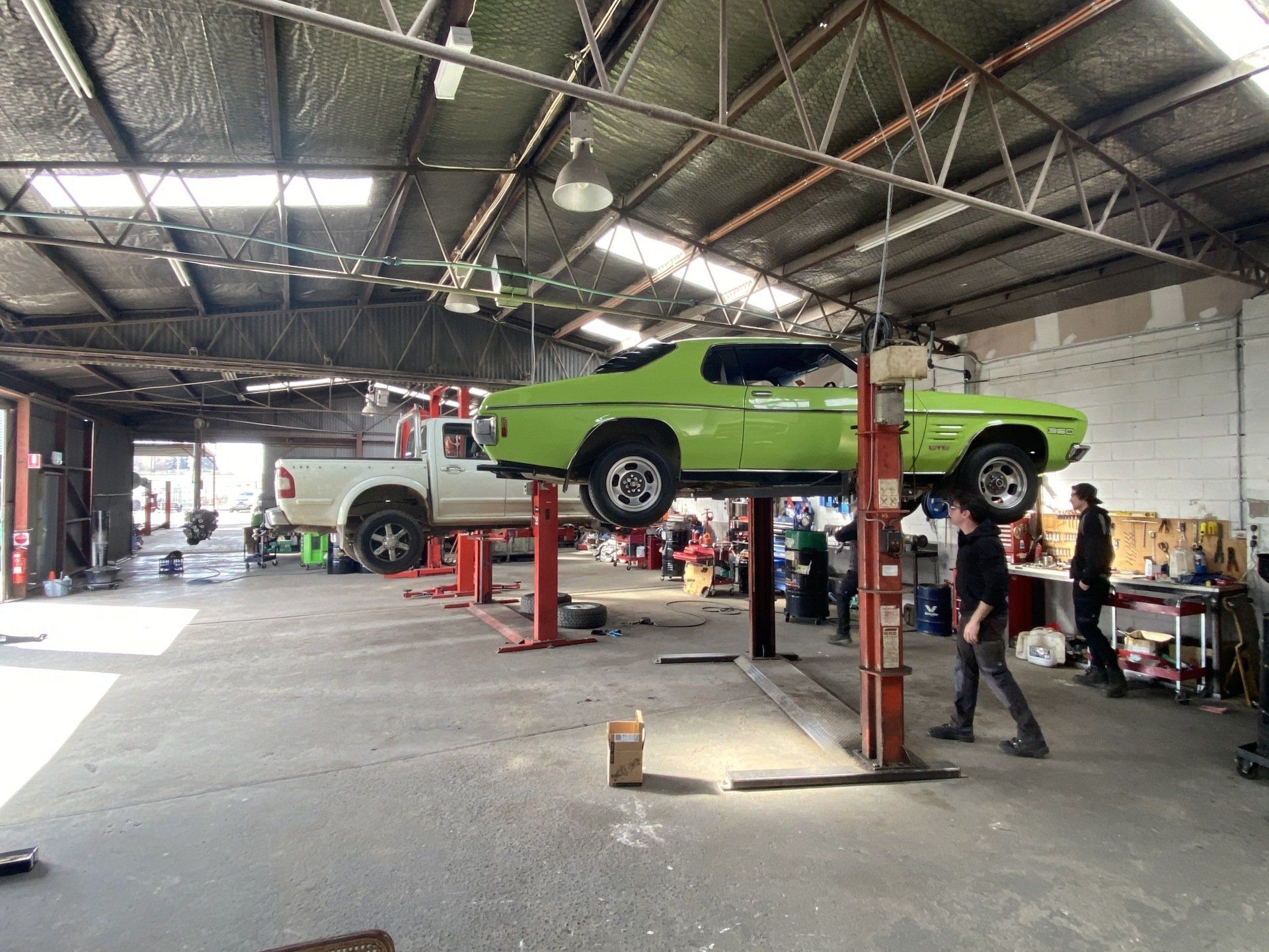 Our mechanical shop in Orange