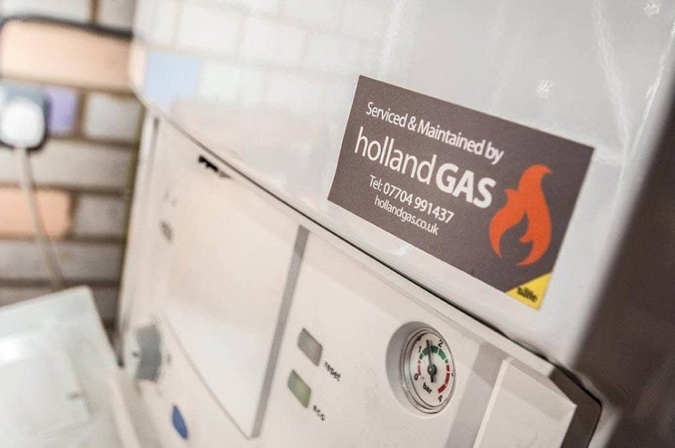 Close-up of a boiler