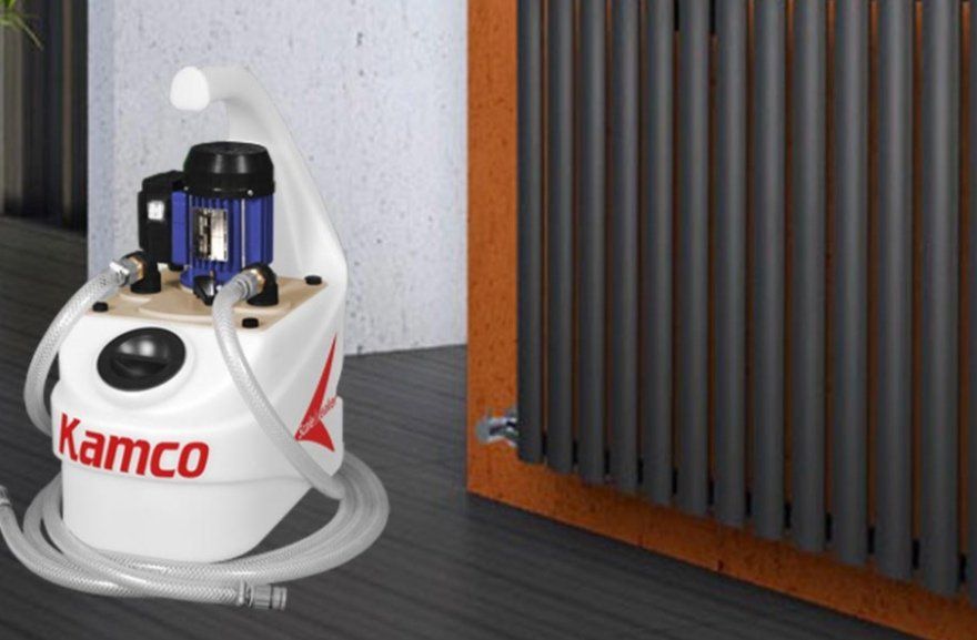 Power flushing machine