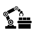 use of advanced machinery icon