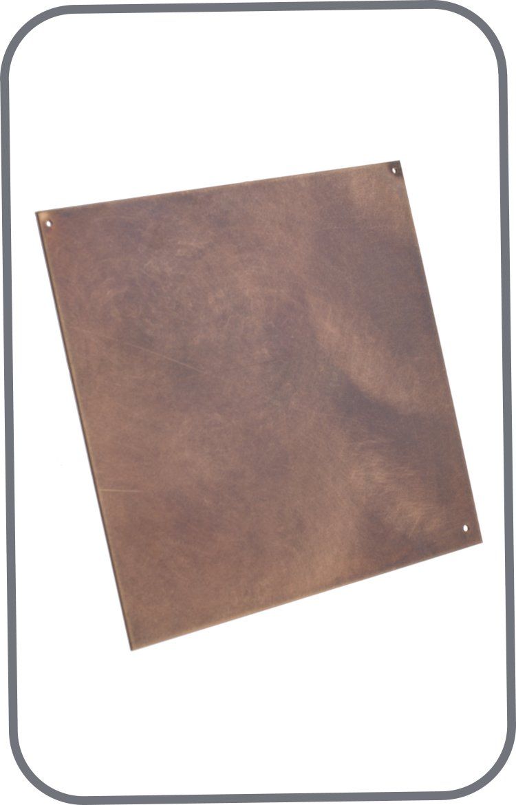 bronze plates