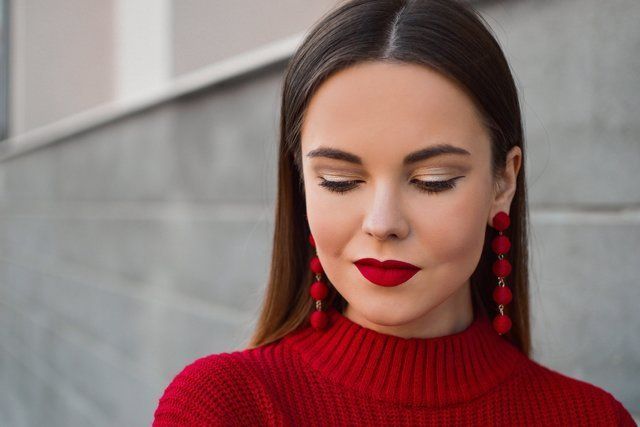 red lips