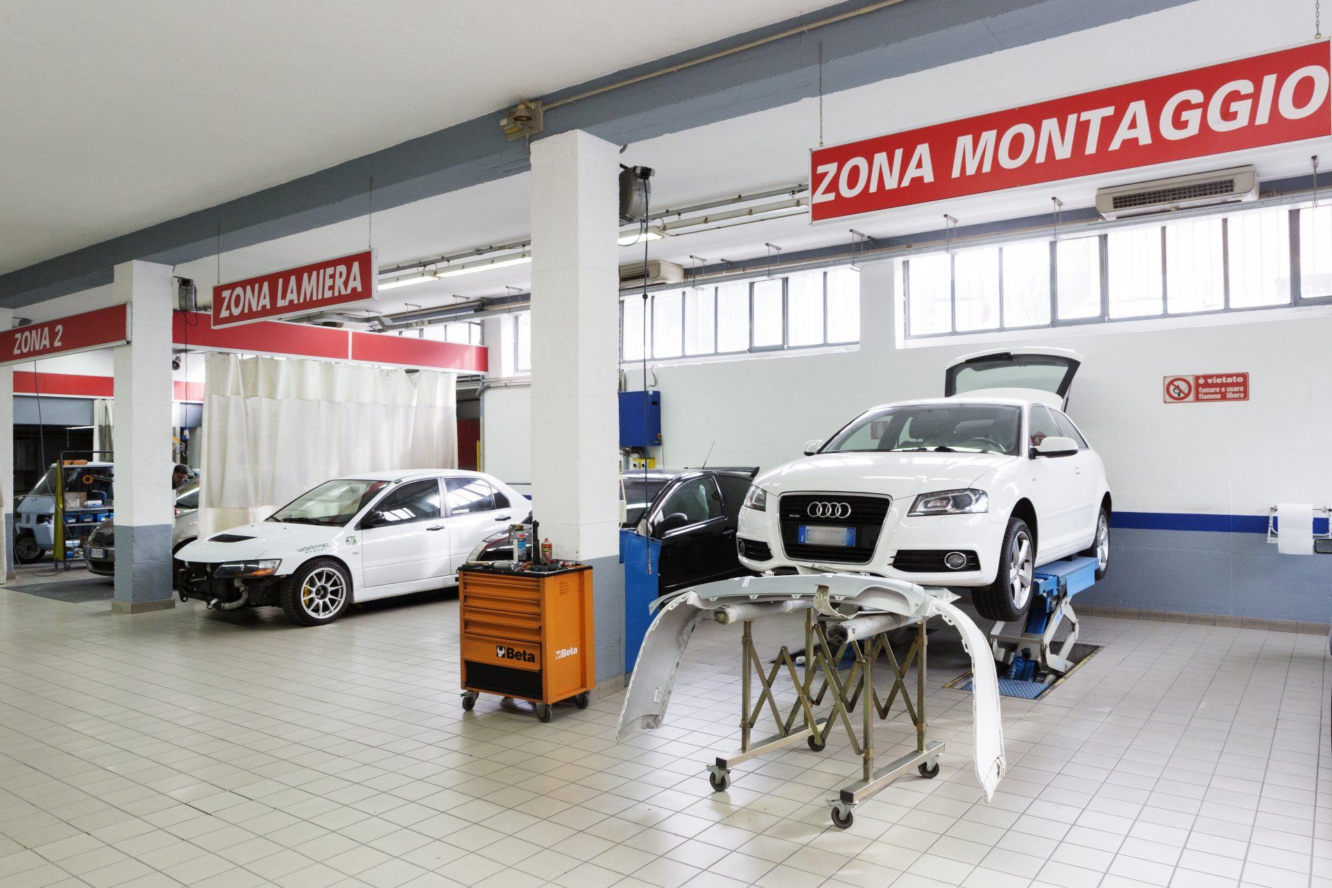 Zona montaggio
