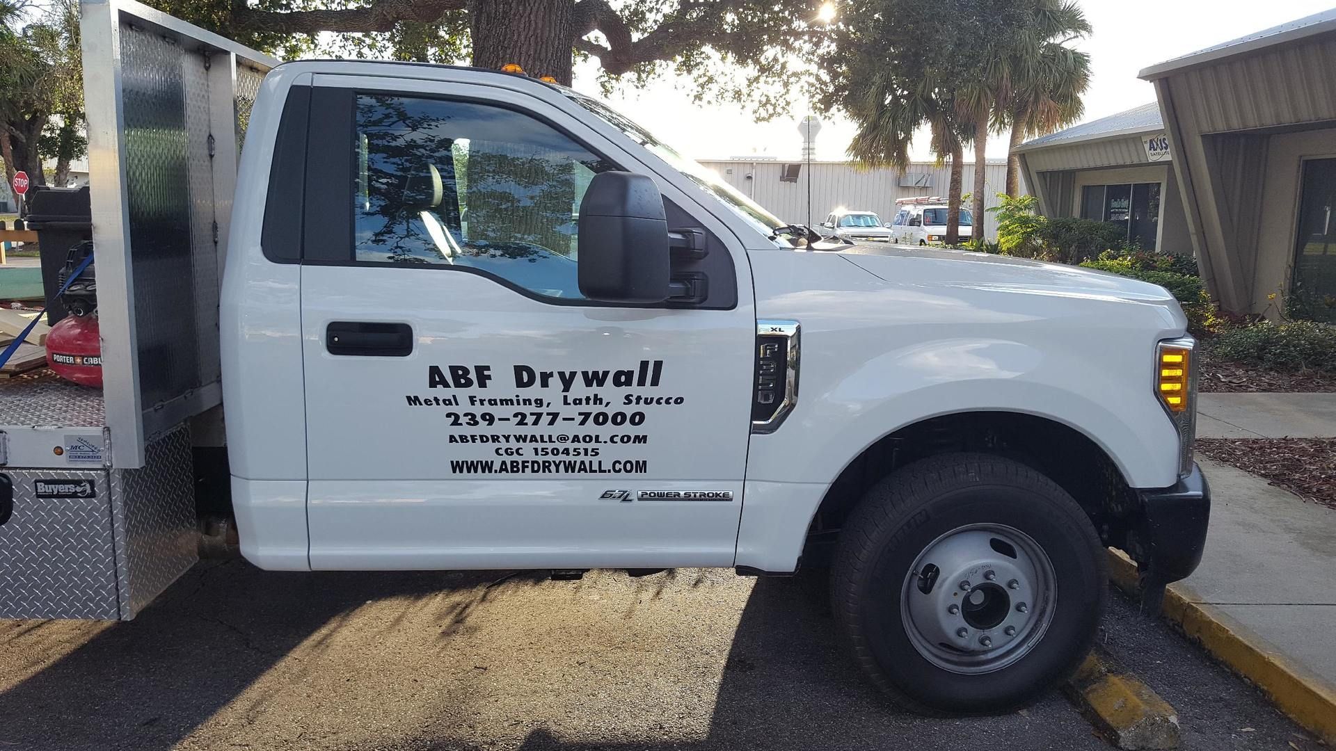 White truck with 