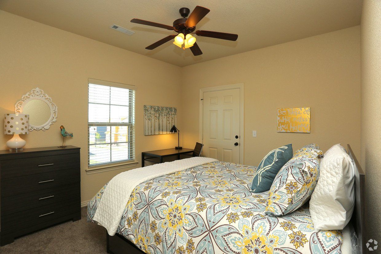 furnished bedroom