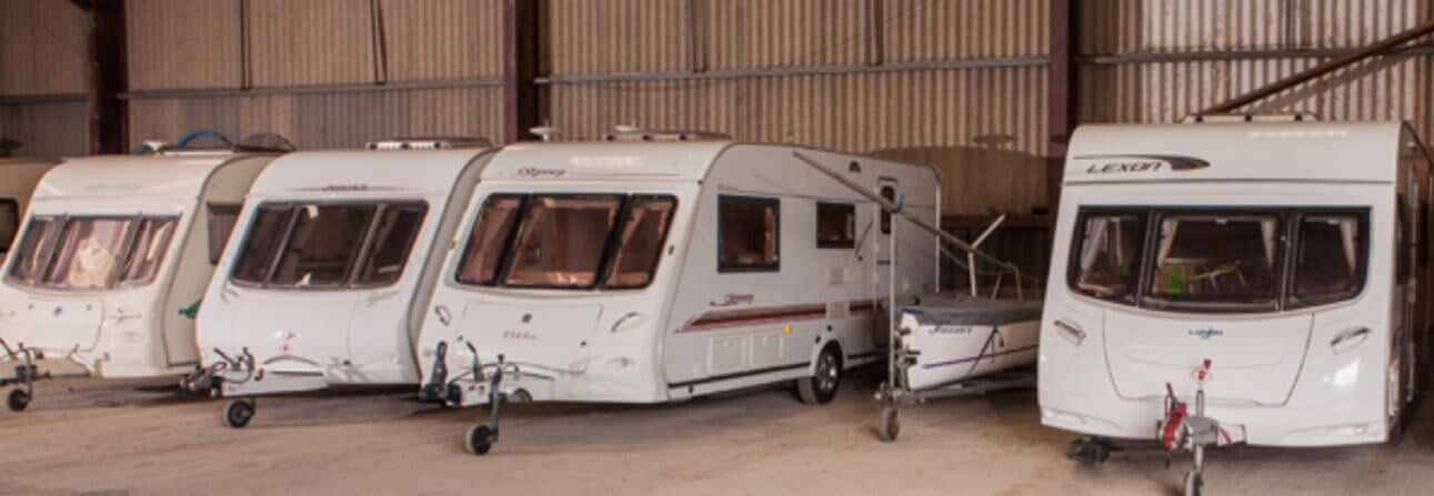 Set of Parked Vehicles At The Garage — Storage Solutions in Pottsville, NSW