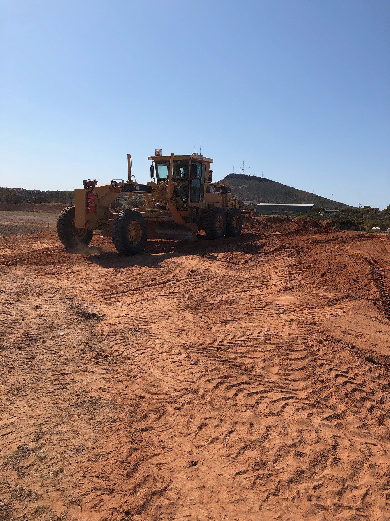 Earthworks Construction In Progress