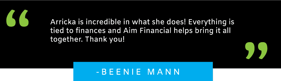 AIM Financial LLC Testimonial