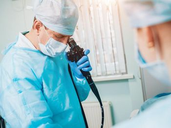 Doctor Doing Endoscopy — Surgical Care in North Mackay, QLD