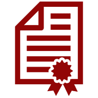 Certificate icon