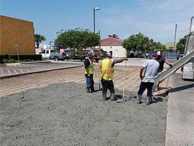 Workers Constructing the Road — Mercedes, TX — Bernal Paving Workers Constructing the Road — Mercedes, TX — Bernal Paving