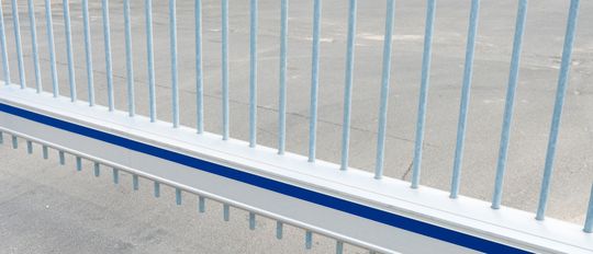 Gate installed by fencing contractors in Timaru