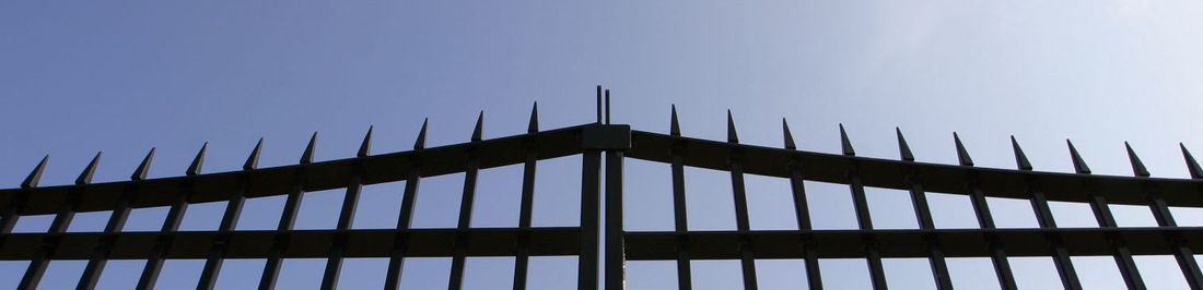 One of the fences and gates in Timaru
