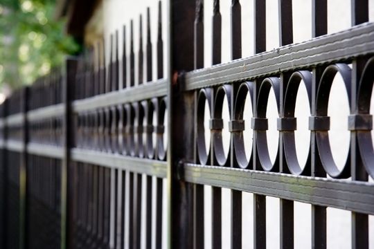 Fence erected by fencing contractors in Timaru