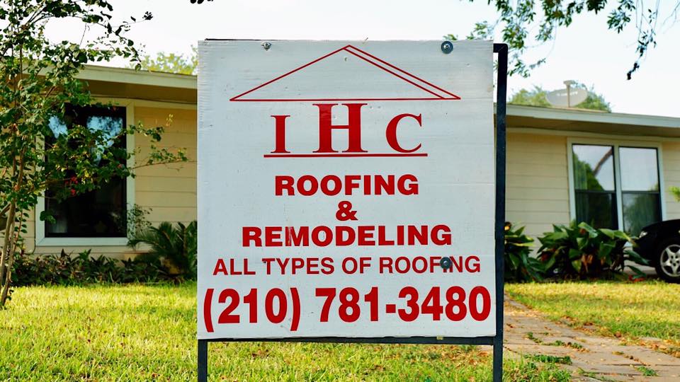 Signage — San Antonio, TX — IHC Roofing