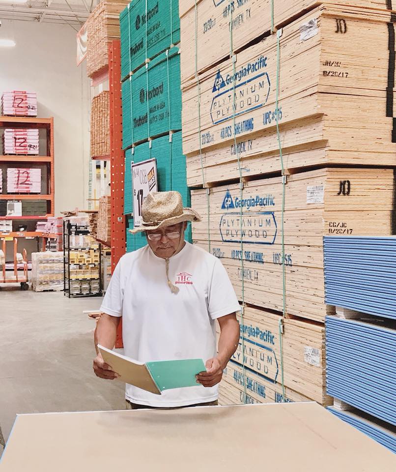 Man at Warehouse — San Antonio, TX — IHC Roofing