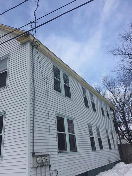 Vintage wooden wall — Power Washing Services in New Galilee, PA
