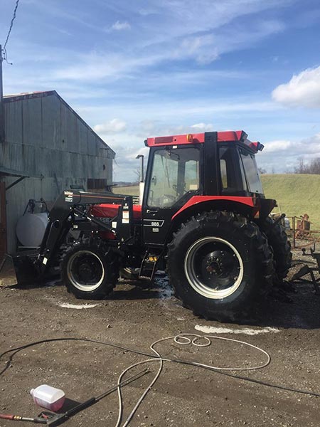 Clean truck — Power Washing Services in New Galilee, PA