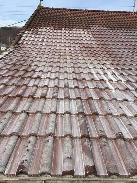 Commercial roof — Power Washing Services in New Galilee, PA