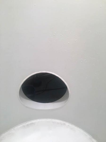 Water storage hole — Power Washing Services in New Galilee, PA