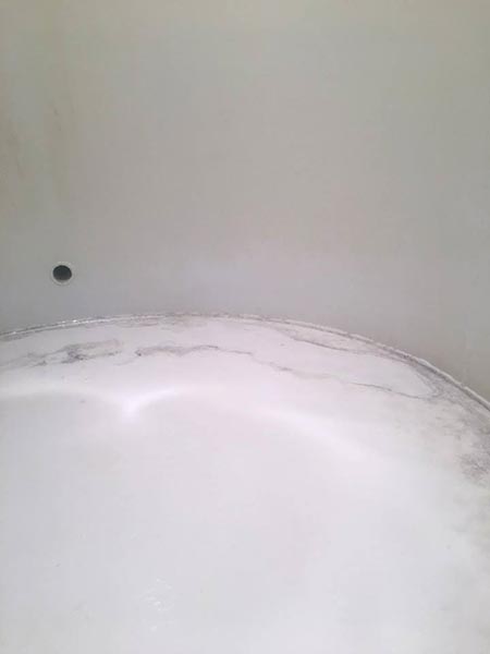 Inside view of water storage — Power Washing Services in New Galilee, PA