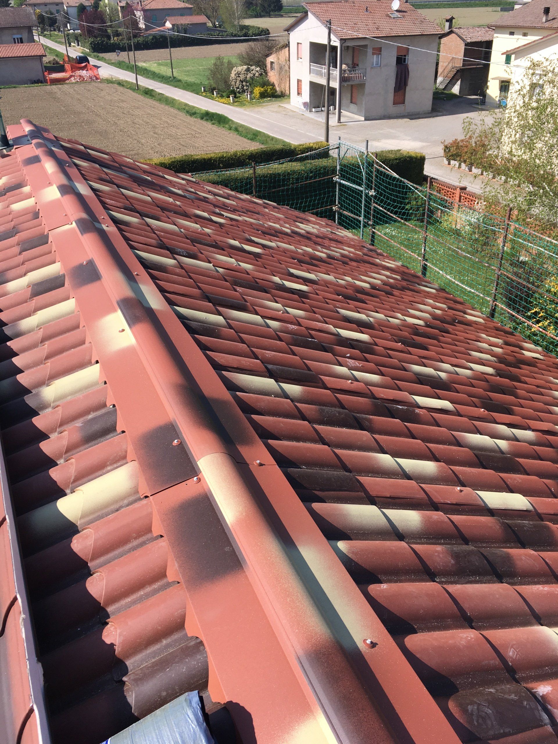 Copertura con pannello
