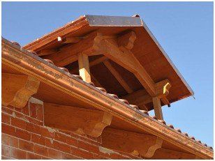 tetto in legno