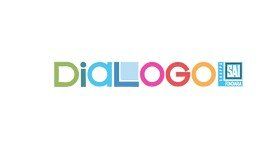 Testo DialLOGO in lettere colorate con il logo SAI.