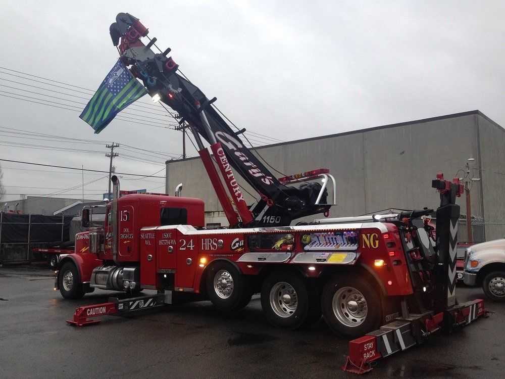 Big Towing Truck — Seattle, WA — Gary's Westside Towing