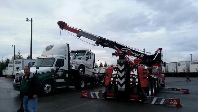 Heavy Equipment Truck — Seattle, WA — Gary's Westside Towing