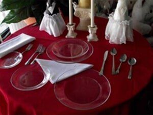 Dishes On Red Table — Rental And Decor For All Events in Corpus Christi, TX Dishes On Red Table — Rental And Decor For All Events in Corpus Christi, TX