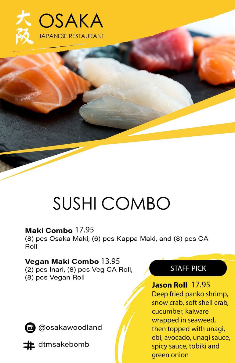 Osaka Sushi Combo