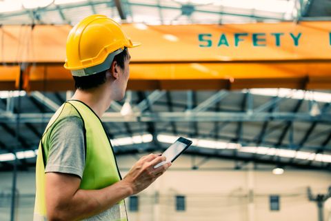 Work Safety image representing teaching environmental safety at work